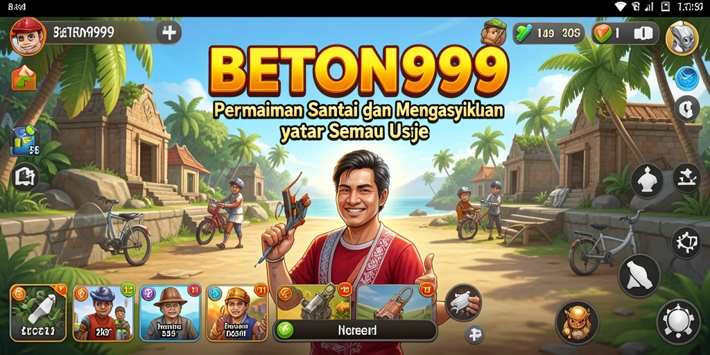 Screenshot BETON999 menampilkan gameplay santai yang mengasyikkan.