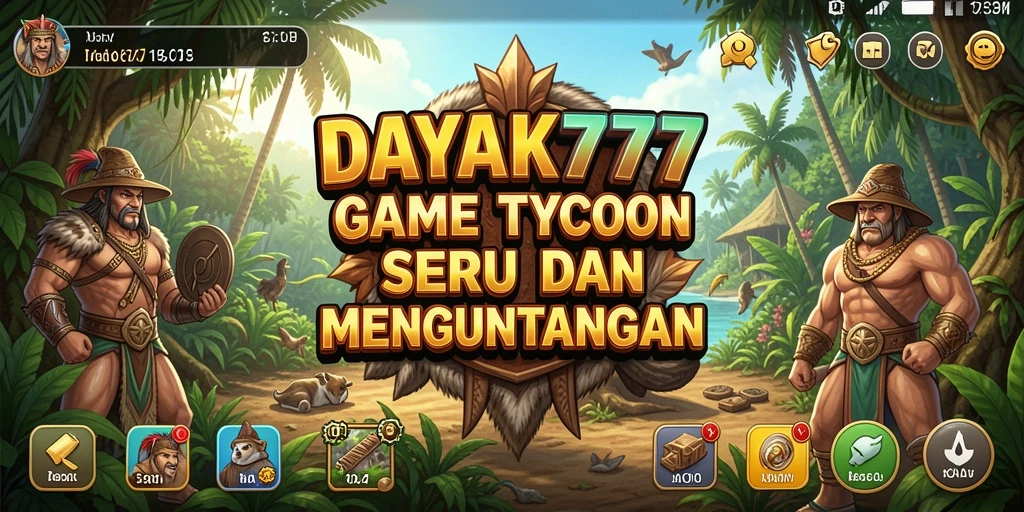 Tampilan gameplay DAYAK777 yang menarik dan interaktif.