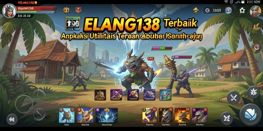 Tampilan antarmuka ELANG138 yang modern dan fungsional.