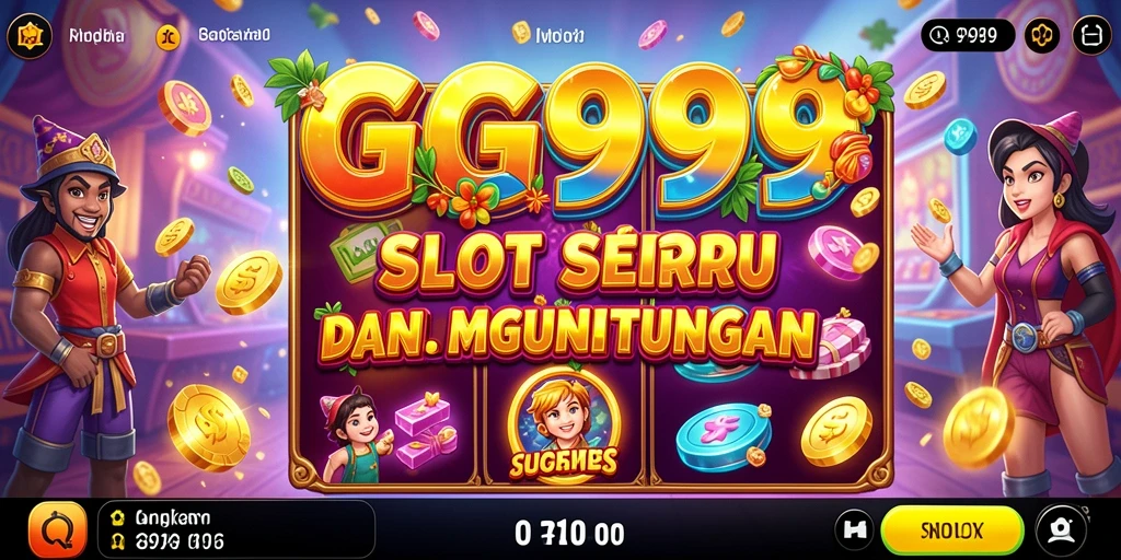 Tampilan gameplay Slot GG999 yang menarik dan seru.
