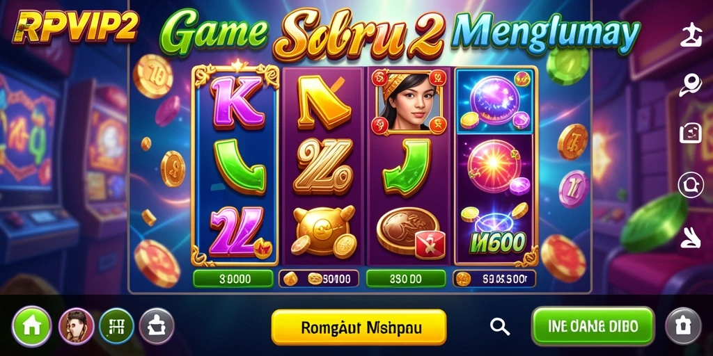 Screenshot gameplay RPVIP2 yang menampilkan keseruan permainan Slot.